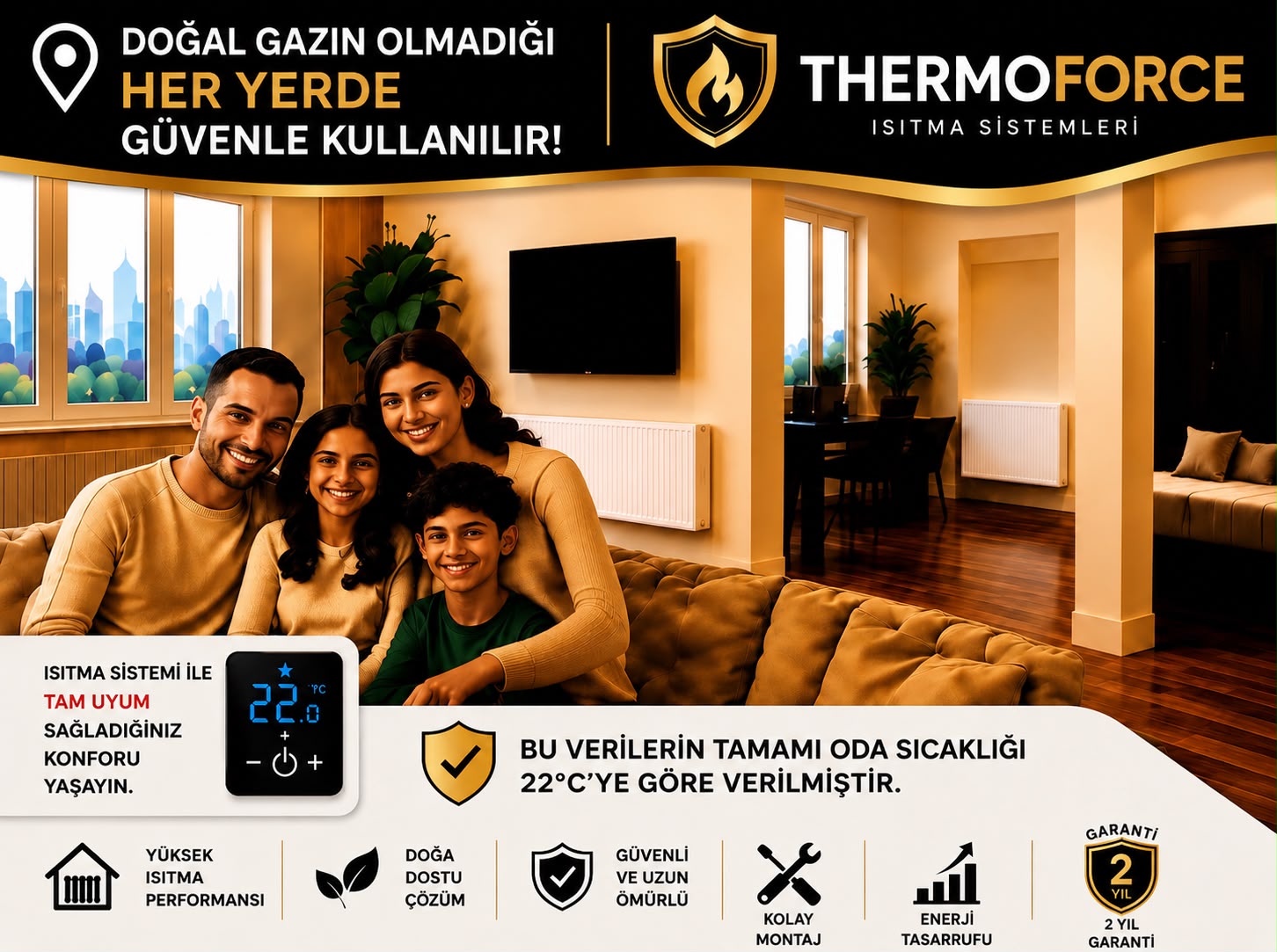 Yapay Zekâ Destekli İndüksiyon Kombi görsel 1